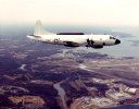 First EP-3E ARIES II on Test Flight over Pax River 1990.jpg